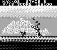 une photo d'Ã©cran de The Adventures of Star Saver sur Nintendo Game Boy